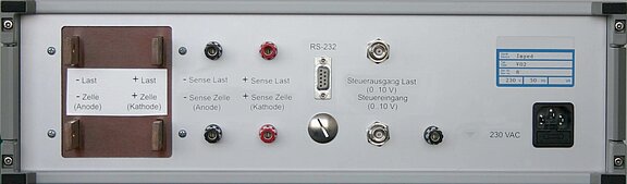 [Translate to English:] Impedanzspektrometer "Imped" Rückseite