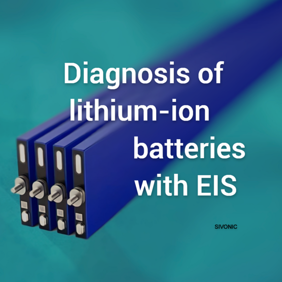Diagnosis of lithium-ion batteries with EIS  